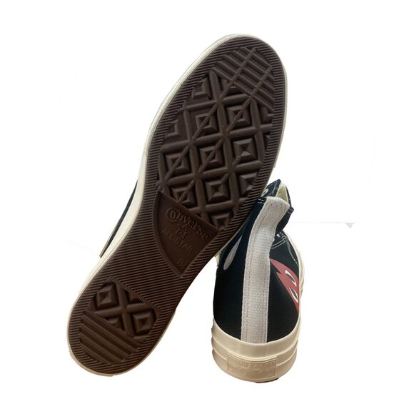 Converse Women's Play Chuck Taylors / Comme Des Garcons / Various Sizes **NEW - Picture 6 of 6